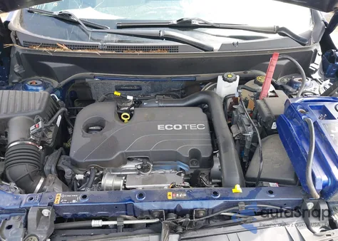 2022 Chevrolet Equinox Fwd Lt из США, поврежденный, VIN 3GNAXKEV4NL313375